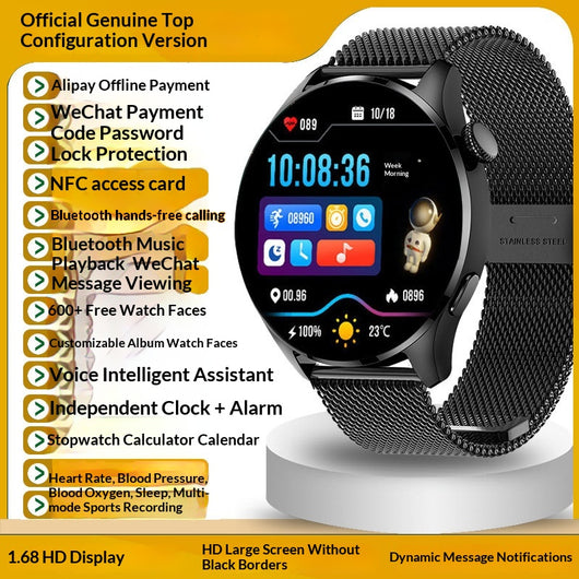 Reloj Inteligente con Control de Acceso y Llamadas Bluetooth - Image 9
