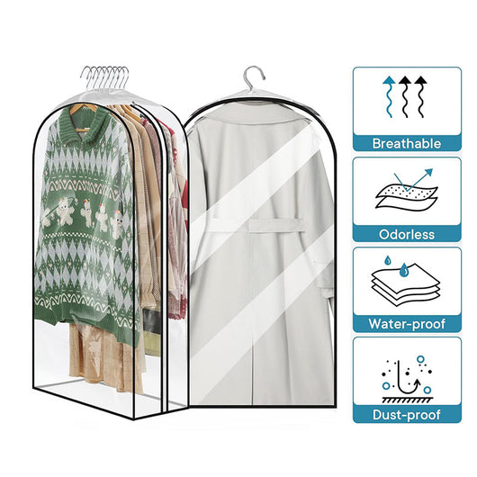 Bolsa Organizadora Transparente 3D para Ropa - Protección Antipolvo - Image 6