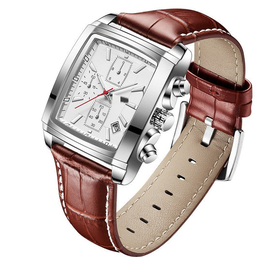 Reloj de Pulsera Needle Belt para Hombre - Cuarzo Elegante - Image 4