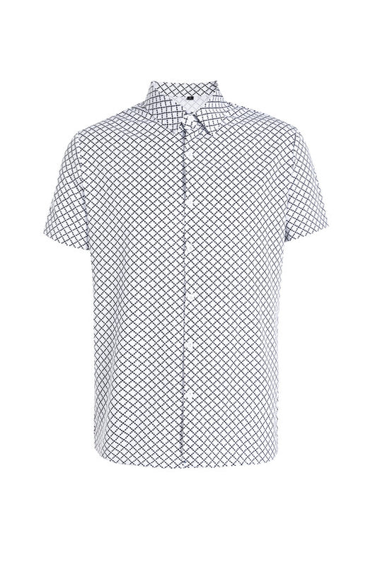 Camisa Cuadriculada Diamante para Hombre - Diseño Clásico y Moderno