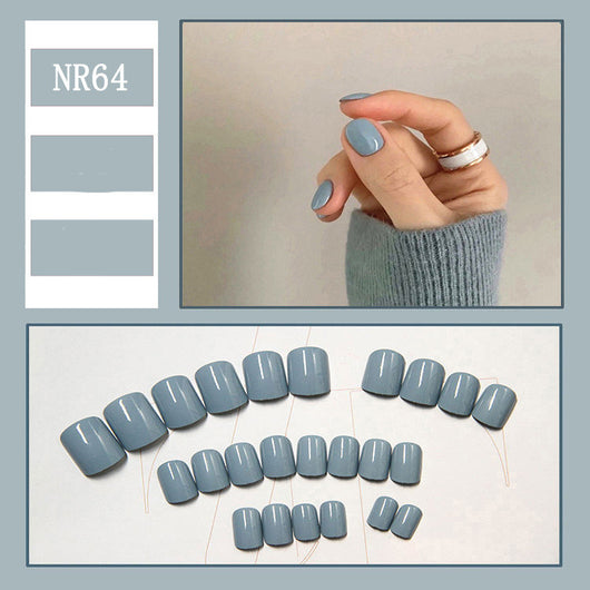 24 Parches de Diseño de Uñas Reutilizables y Desprendibles - Image 65