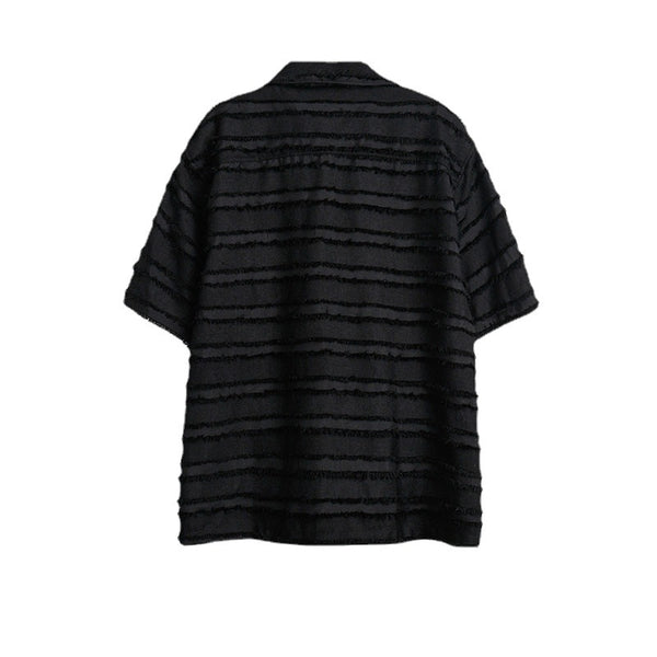 Camisa Suelta con Borlas para Hombre y Mujer - Manga Corta Premium