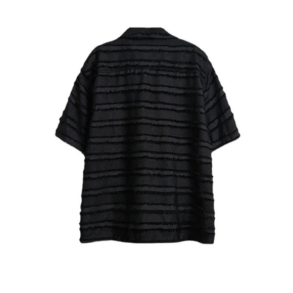 Camisa Suelta con Borlas para Hombre y Mujer - Manga Corta Premium