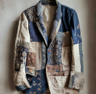 Blazer Floral para Hombre con Estampado Moderno - Image 4