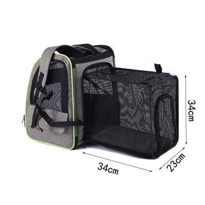 Mochila Transportadora Respirable para Mascotas - Gran Capacidad - Image 15