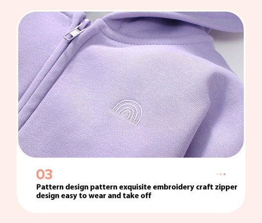 Conjunto Térmico Deportivo para Niñas con Sudadera Polar - Image 10