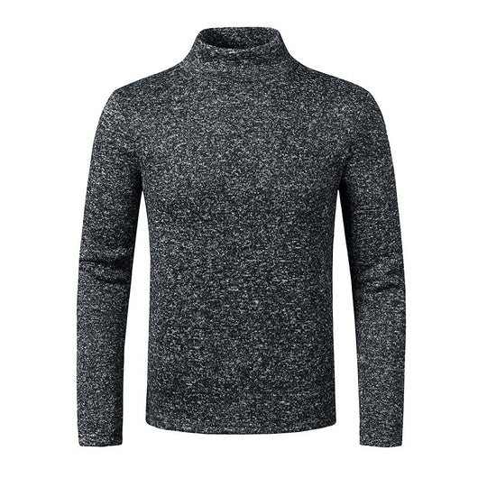 Suéter de Cuello Alto para Hombre Estilo Europeo - Calidez Premium - Image 10