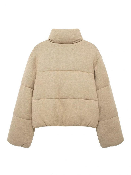 Chaqueta de Algodón con Cuello Mao - Estilo Europeo y Americano - Image 16