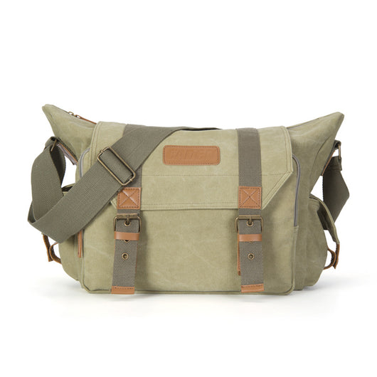 Bolsa de Cámara Canvas para Aventuras - Diseño Cruzado Versátil - Image 6