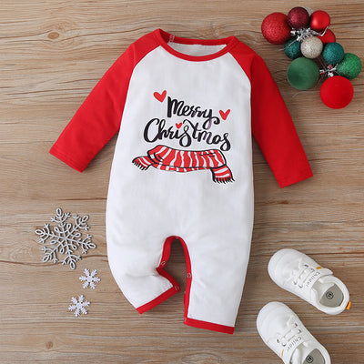 Body Bebé Algodón Manga Larga con Diseño Navideño Patchwork - Image 8