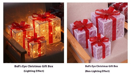 Set de 3 Cajas de Regalo Navideñas con Luces LED Decorativas - Image 34
