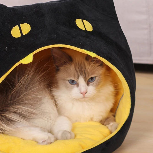 Cama Cálida para Gatos en Forma de Gatito - Casa Acogedora para Mascotas Pequeñas - Image 15