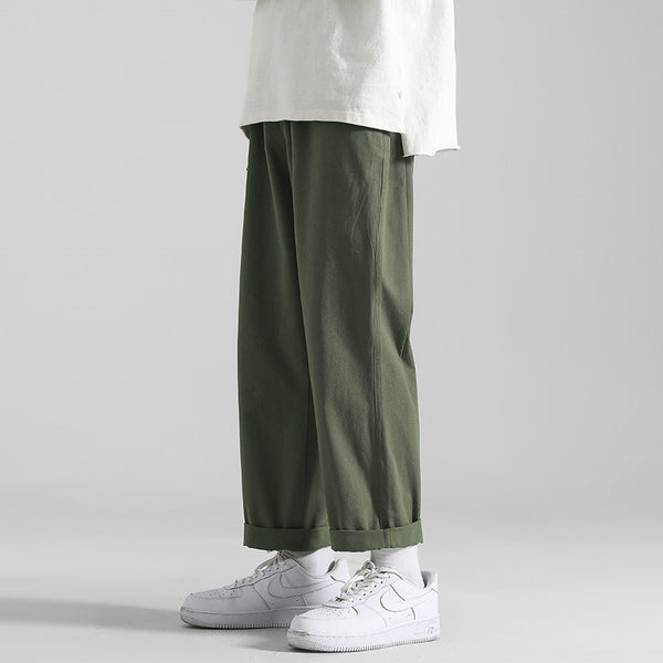 Pantalones Casuales Sueltos para Hombre - Tela Fina para Verano