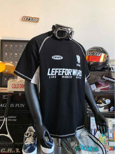 Camiseta Deportiva Suelta Cuello Redondo Manga Corta para Hombre - Image 8