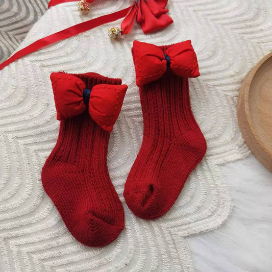 Calcetines Navideños Infantiles para Invierno