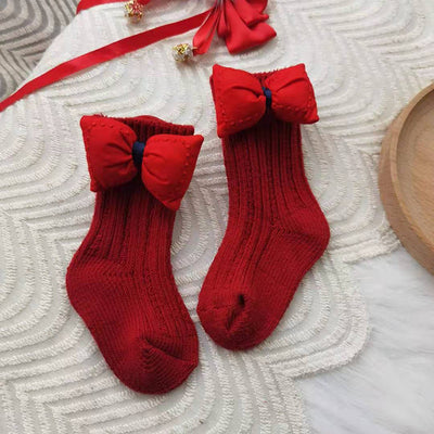 Calcetines Navideños Infantiles para Invierno