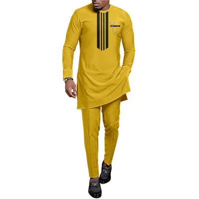 Traje de Descanso Hombre Estampado Batik Étnico Africano - Image 2