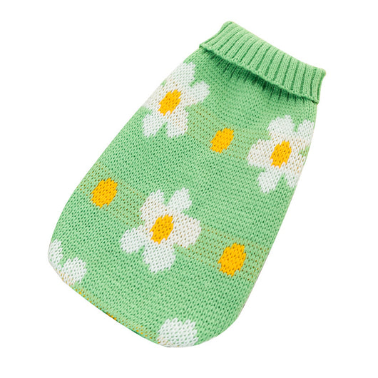 Suéteres Tejidos para Mascotas - Ropa de Otoño e Invierno para Bichón Frisé y Corgi - Image 5