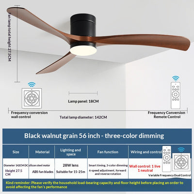 Ventilador de Techo con Luz Integrada Moderno y Minimalista - Image 29