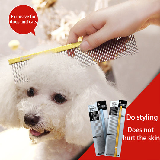 Peine Deslanador de Acero Inoxidable para Perros - Removedor de Pelo Profesional - Image 5