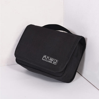 Bolsa de Aseo Colgante Impermeable con Organizador de Maquillaje para Viajes - Image 12