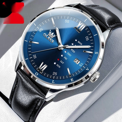 Reloj de Cuarzo Multifunción Impermeable para Hombre - Image 6