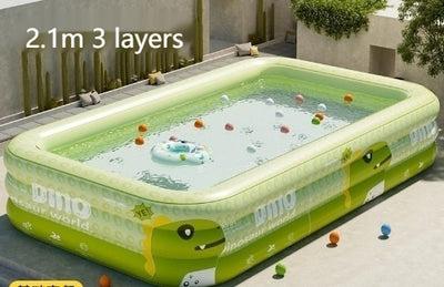 Piscina Inflable Infantil Reforzada para Jardín - Image 8