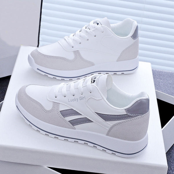 Zapatillas Deportivas Blancas para Mujer - Estilo Daddy Shoes