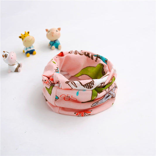 Bufanda Infantil de Algodón Estampada Cálida - Image 2
