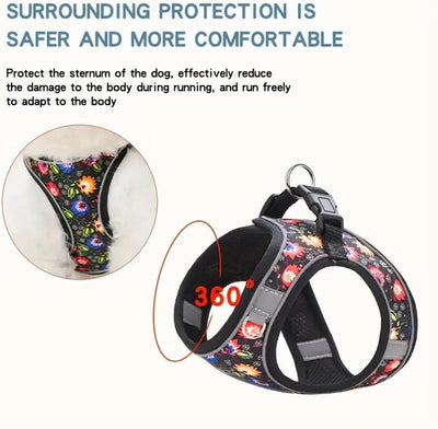 Arnés para Perro Sin Tirón con Malla Acolchada, Reflectante y Correa Incluida - Image 19