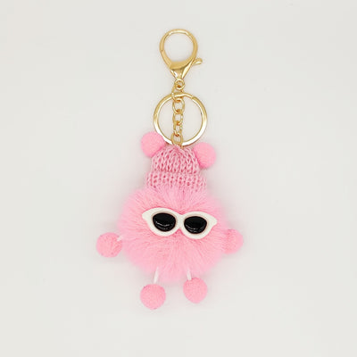 Llavero Peluche Duendecillo Adorable con Pelaje de Conejo Rex - Image 10