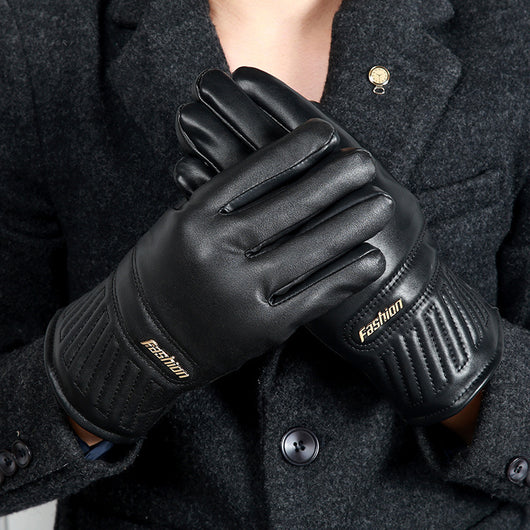 Guantes de Invierno para Hombre con Forro de Terciopelo Grueso - Image 6