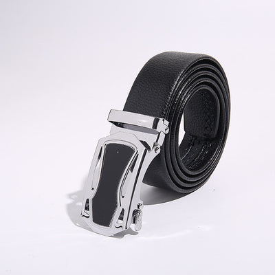 Cinturón Automático Ejecutivo Negro con Hebilla Deportiva - Image 15