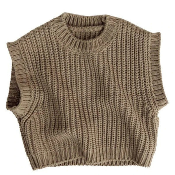 Suéter Pullover de Lana Gruesa a Rayas para Niños y Niñas - Image 8