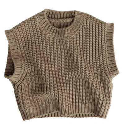 Suéter Pullover de Lana Gruesa a Rayas para Niños y Niñas - Image 8
