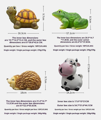 Lámpara Solar Decorativa con Forma de Animal para Jardín - Image 13