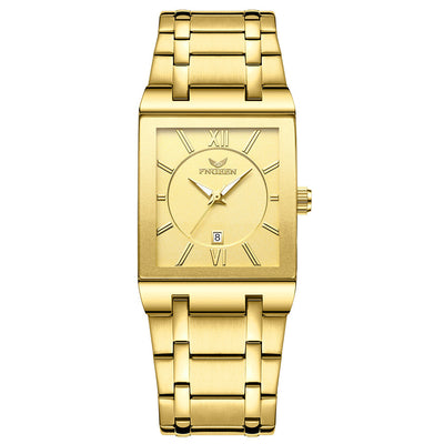 Reloj de Pulsera Cuadrado Impermeable con Calendario y Movimiento de Cuarzo - Image 2