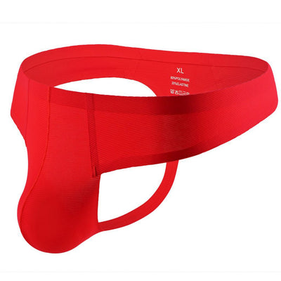 Calzoncillo Tipo Tanga para Hombre Bajo Sexy Sin Costuras con Rayas - Image 3