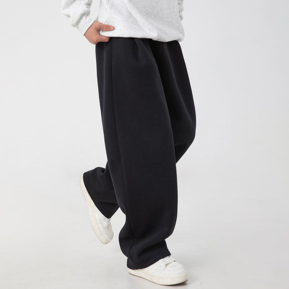 Calça Casual Reta Folgada Masculina