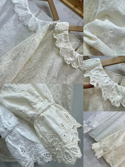 Blusa Suelta Bordada Estilo Artístico - Versátil y Cómoda - Image 9