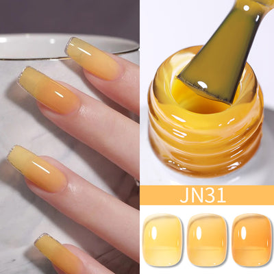 Esmalte de Uñas Gel UV Transparente Efecto Gelatina Fotocurable - Image 36