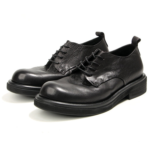 Zapatos de Cuero Vintage Estilo Británico para Hombre - Image 11