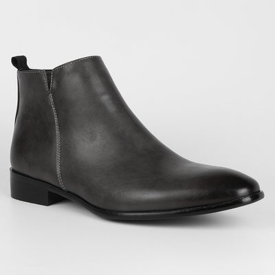 Botas Tobilleras de Punta Cuadrada para Hombre - Image 3