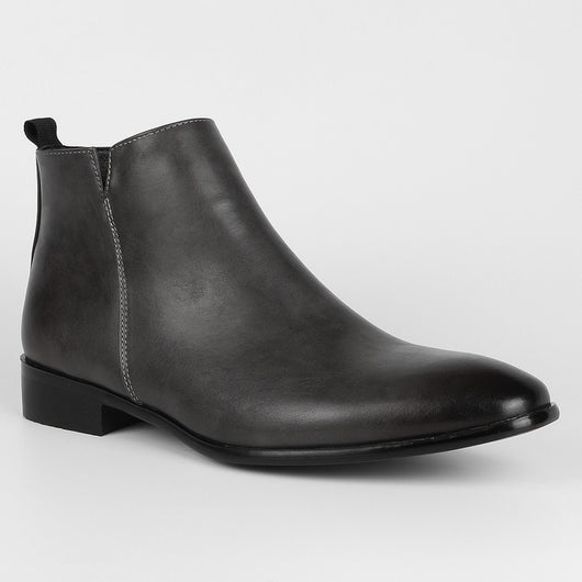 Botas Tobilleras de Punta Cuadrada para Hombre - Image 3