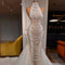 Vestido Elegante de Cintura Alta con Falda Tipo Sirena