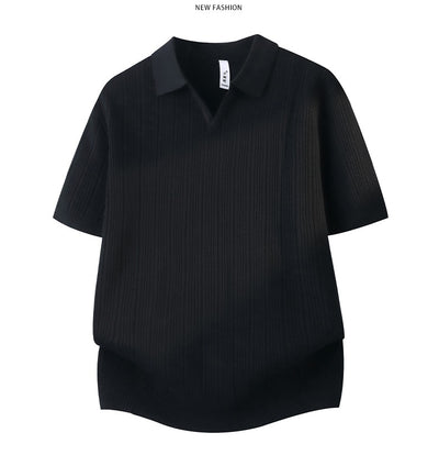 Camisa Casual Slim Fit Cuello Solapa Manga Corta Hombre - Image 14