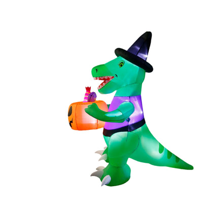 Disfraz Inflable Dinosaurio Calabaza Halloween - Image 5