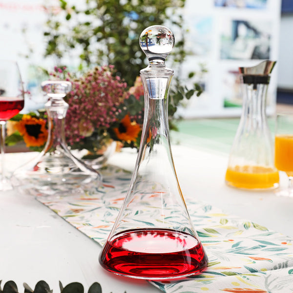 Botella de Vino en Cristal Lead-free Europeo de Diseño Clásico
