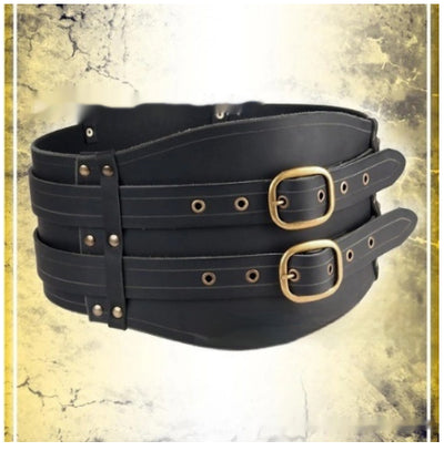 Cinturón Medieval Retro Ancho para Disfraz y Accesorios de Moda - Image 7