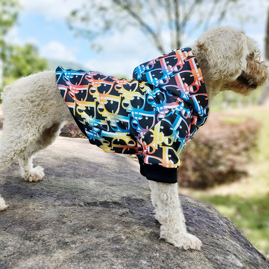 Sudadera Estampada con Letras para Mascotas - Image 10